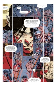 Une planche la série Arkham - une histoire de Bruce Wayne